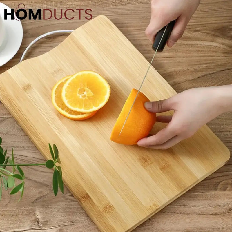 Bamboo Kitchen Cutting Board – Multiple Sizes detail view