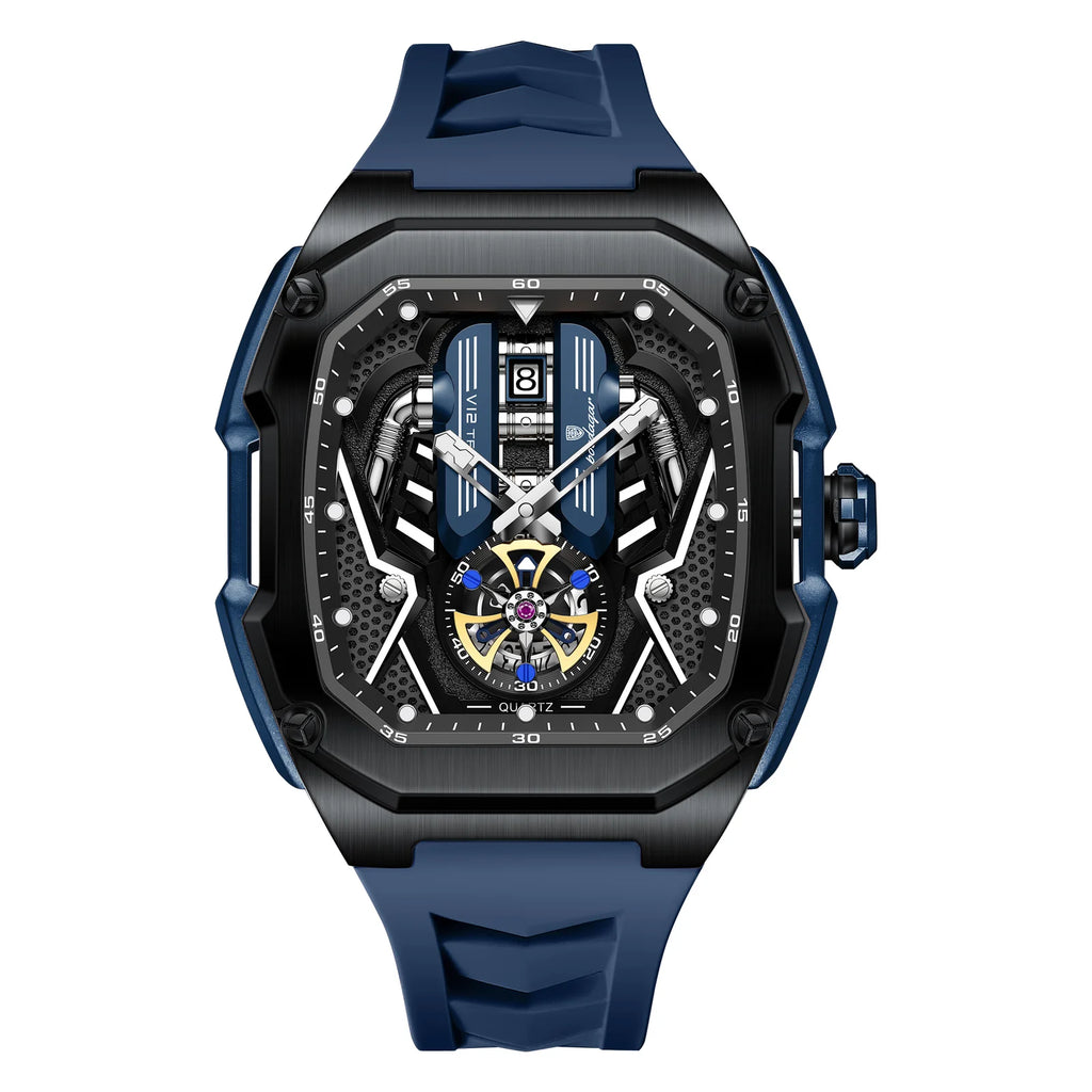Luxury Skeleton Quartz Watch for Men | Built to Impress